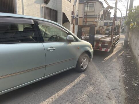 カギの無い車の廃車引取