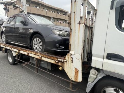 海老名市のレッカー車