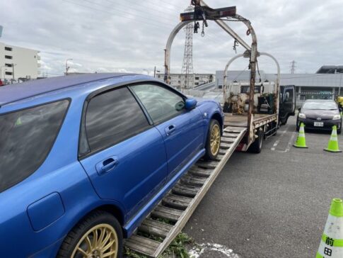 店舗駐車場の放置車両の引き取り